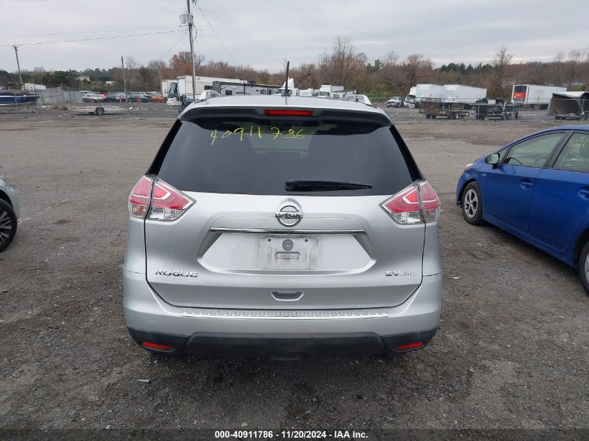 2015 Nissan Rogue Sv VIN: KNMAT2MV0FP507168 Lot: 40911786