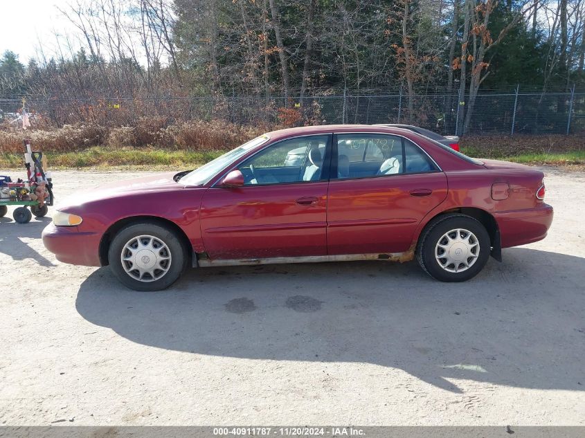 2005 Buick Century VIN: 2G4WS52J551118608 Lot: 40911787