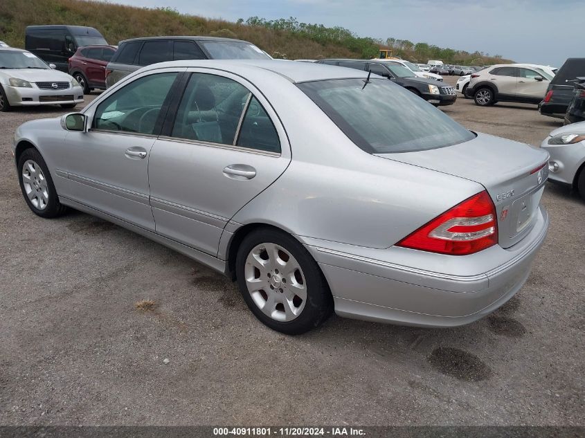 2005 Mercedes-Benz C 320 Luxury 4Matic VIN: WDBRF84J35F644960 Lot: 40911801