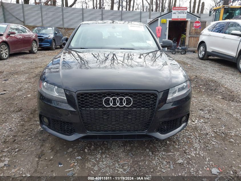 2012 Audi A4 2.0T Premium VIN: WAUBFAFL4CN002871 Lot: 40911811