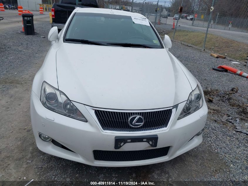 2010 Lexus Is 350C VIN: JTHFE2C28A2501971 Lot: 40911814