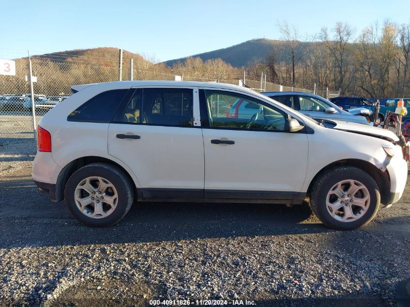 2014 Ford Edge Se VIN: 2FMDK4GC4EBA09272 Lot: 40911826