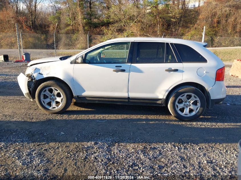 2014 Ford Edge Se VIN: 2FMDK4GC4EBA09272 Lot: 40911826