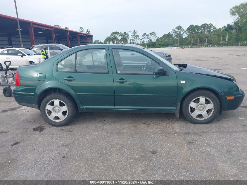 2000 Volkswagen Jetta Gls Tdi VIN: 3VWSF29M2YM111549 Lot: 40911861