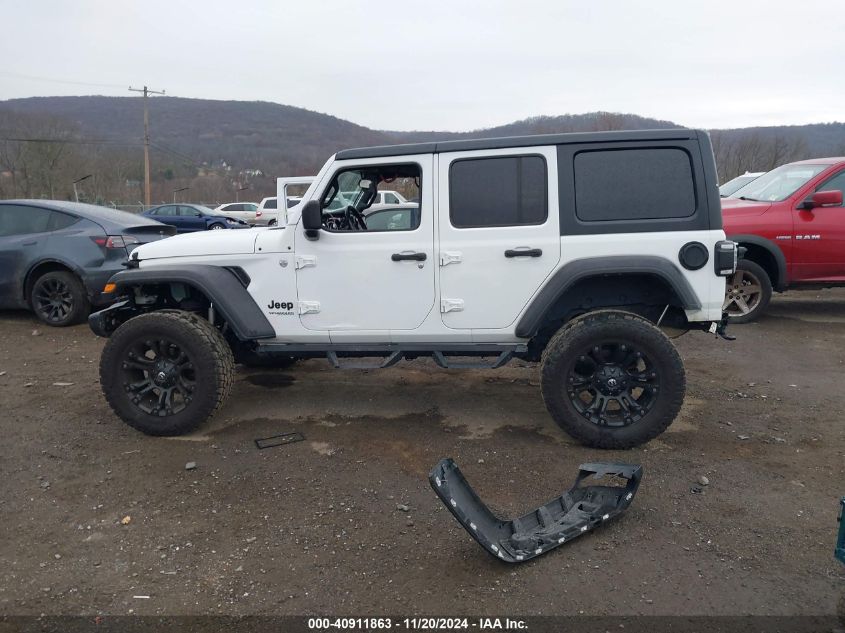 2020 Jeep Wrangler Unlimited Sport Altitude 4X4 VIN: 1C4HJXDN4LW120867 Lot: 40911863