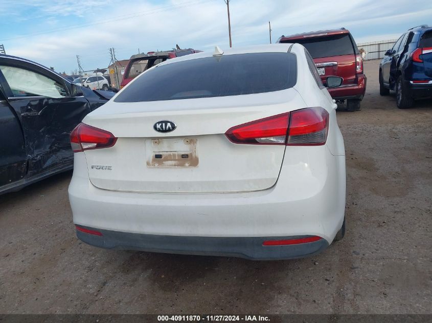 2017 Kia Forte Lx VIN: 3KPFK4A7XHE107891 Lot: 40911870