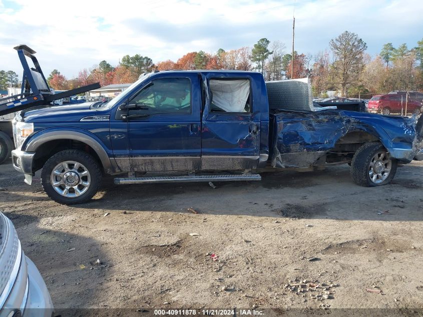 2012 Ford F-250 Lariat VIN: 1FT7W2B66CEA91230 Lot: 40911878