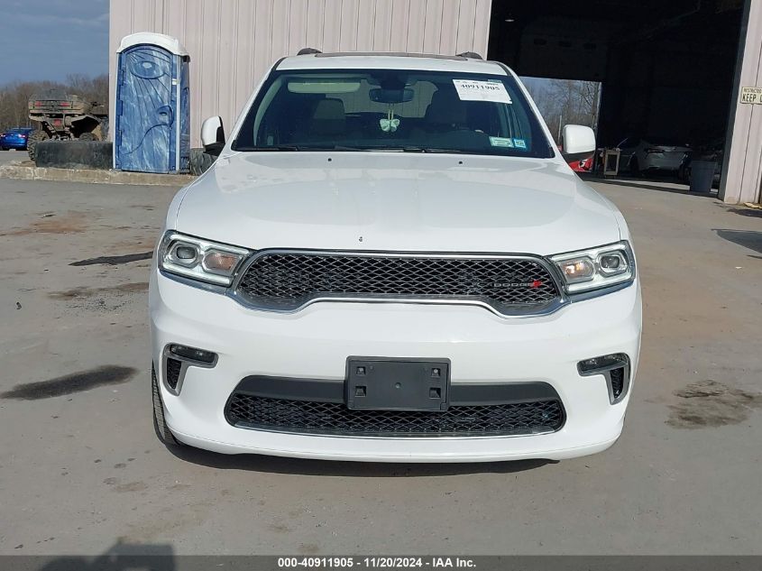 2022 Dodge Durango Sxt Awd VIN: 1C4RDJAG4NC129474 Lot: 40911905