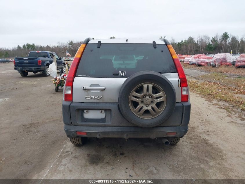 2004 Honda Cr-V Ex VIN: SHSRD788X4U252871 Lot: 40911916