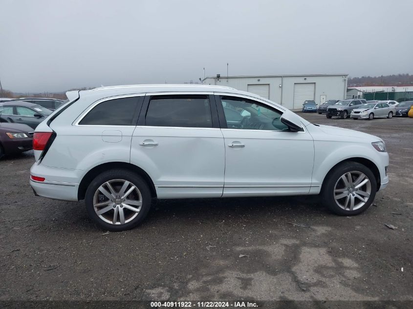 2015 Audi Q7 3.0T Premium VIN: WA1LGAFE5FD015252 Lot: 40911922