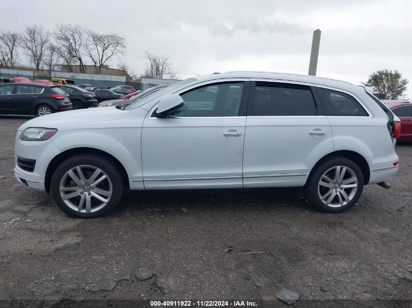 2015 Audi Q7 3.0T Premium VIN: WA1LGAFE5FD015252 Lot: 40911922