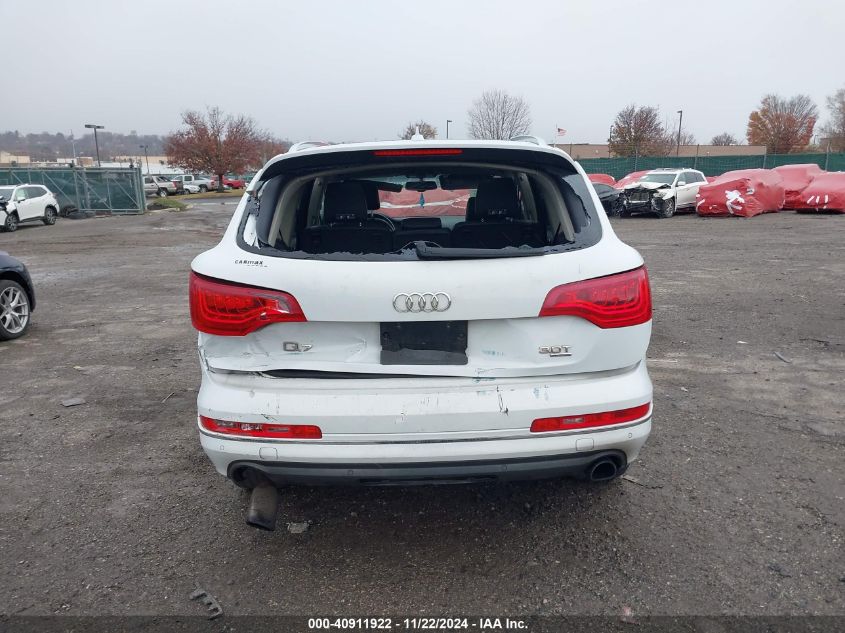 2015 Audi Q7 3.0T Premium VIN: WA1LGAFE5FD015252 Lot: 40911922