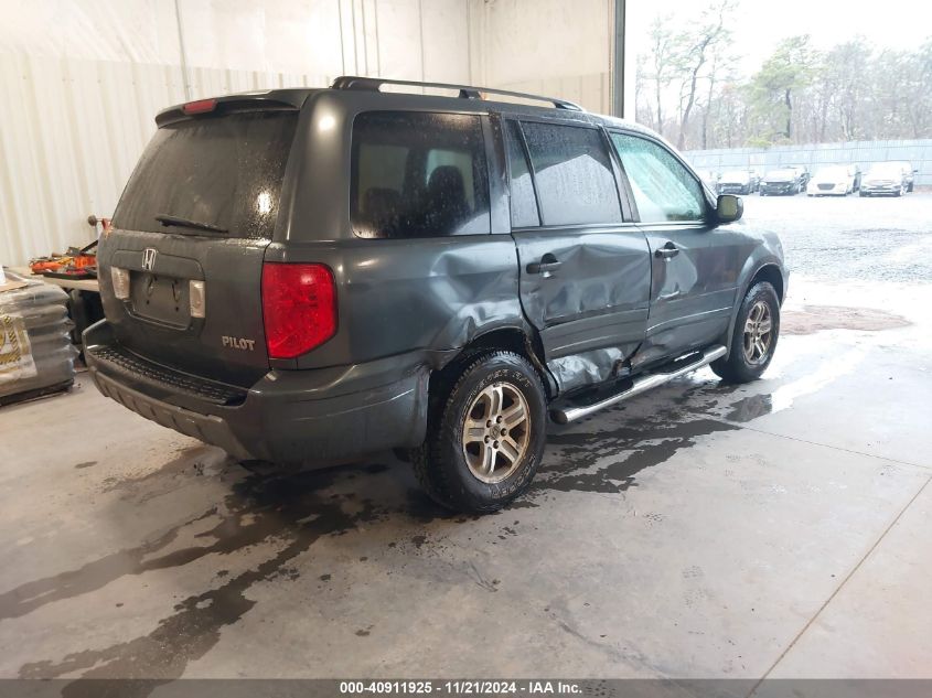 2005 Honda Pilot Ex-L VIN: 5FNYF18605B048414 Lot: 40911925