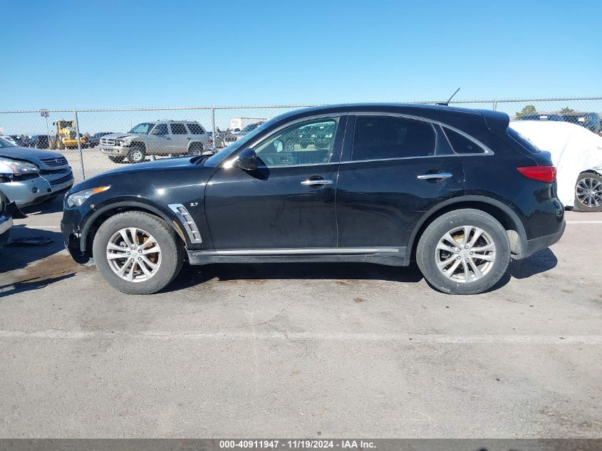 2017 Infiniti Qx70 VIN: JN8CS1MU9HM140986 Lot: 40911947