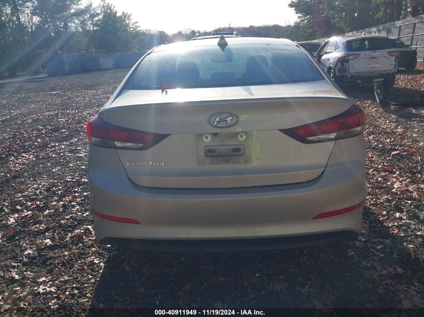 2018 Hyundai Elantra Value Edition VIN: 5NPD84LFXJH378834 Lot: 40911949