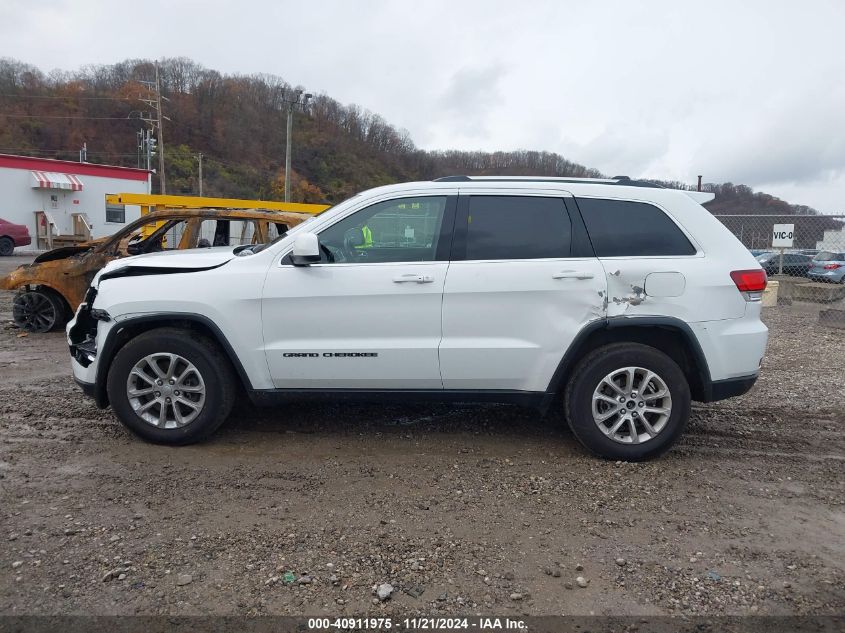 2021 Jeep Grand Cherokee Laredo X 4X4 VIN: 1C4RJFAG4MC536473 Lot: 40911975