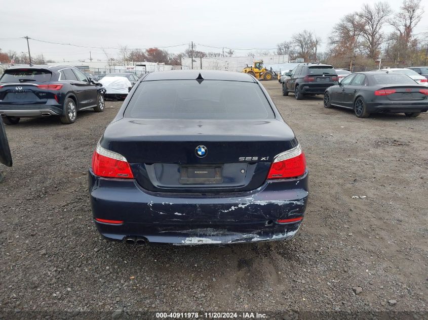 2008 BMW 528Xi VIN: WBANV135X8CZ51141 Lot: 40911978