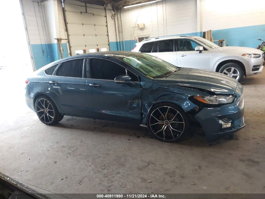 2019 Ford Fusion Sel VIN: 3FA6P0CD6KR145380 Lot: 40911980