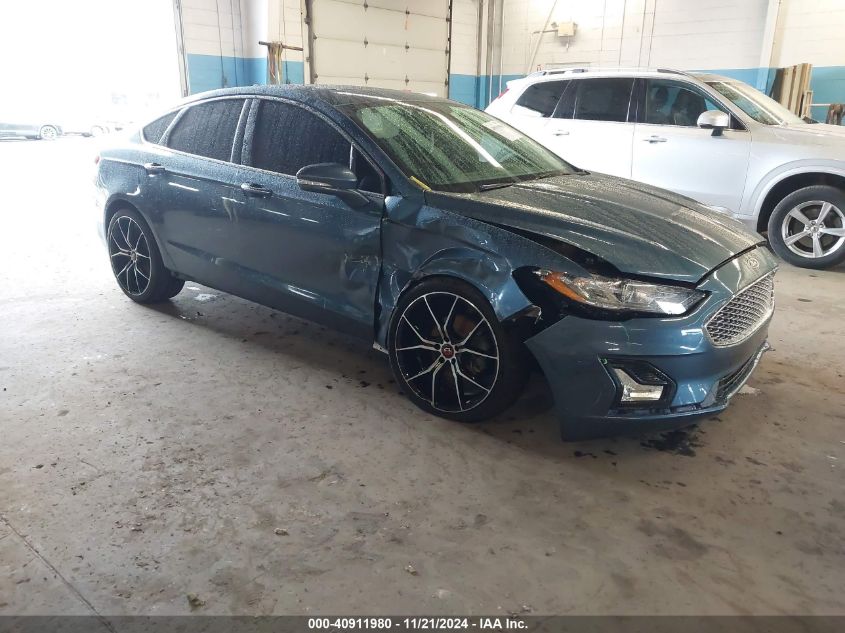 2019 Ford Fusion Sel VIN: 3FA6P0CD6KR145380 Lot: 40911980