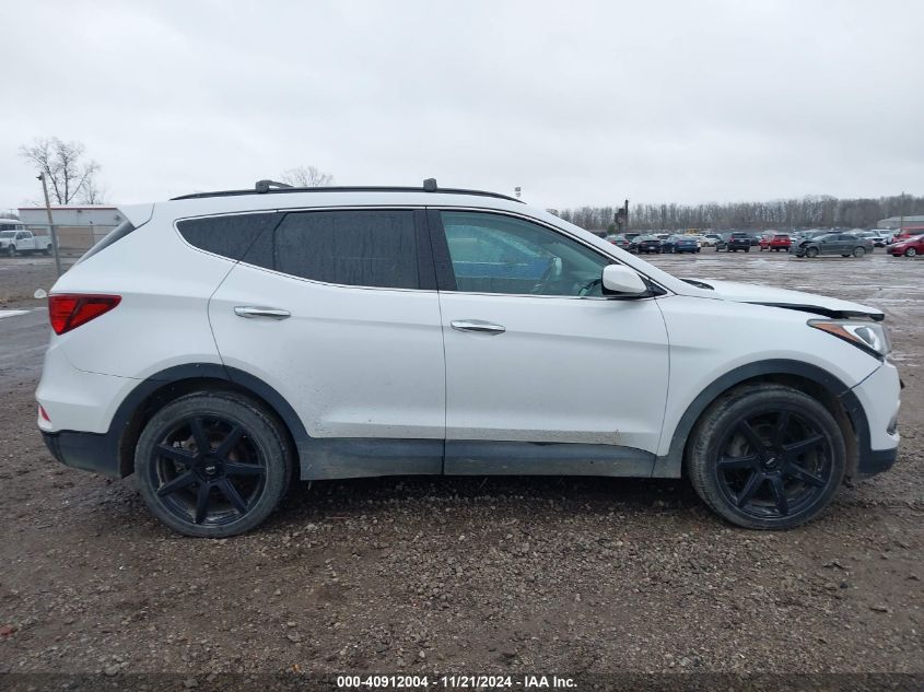 2017 Hyundai Santa Fe Sport 2.4L VIN: 5NMZUDLB0HH017490 Lot: 40912004