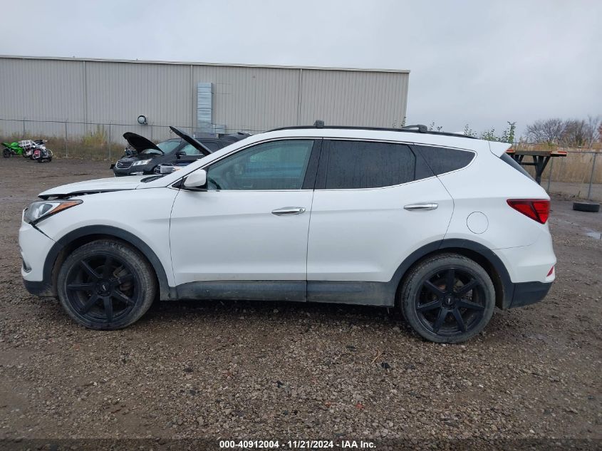 2017 Hyundai Santa Fe Sport 2.4L VIN: 5NMZUDLB0HH017490 Lot: 40912004