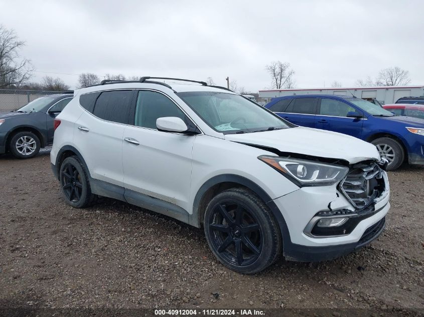 2017 Hyundai Santa Fe Sport 2.4L VIN: 5NMZUDLB0HH017490 Lot: 40912004