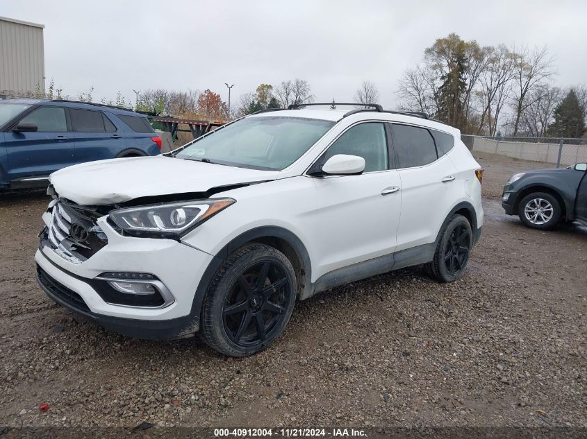 2017 Hyundai Santa Fe Sport 2.4L VIN: 5NMZUDLB0HH017490 Lot: 40912004