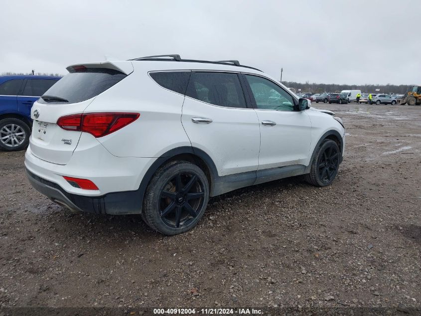 2017 Hyundai Santa Fe Sport 2.4L VIN: 5NMZUDLB0HH017490 Lot: 40912004