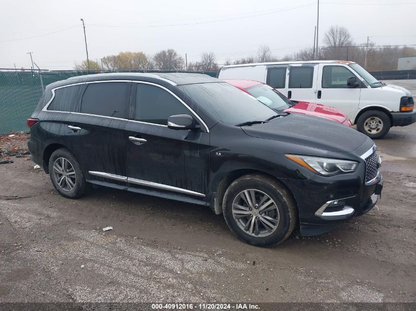 2019 Infiniti Qx60 Luxe VIN: 5N1DL0MM3KC566298 Lot: 40912016