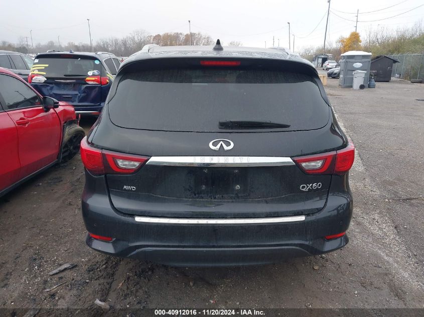 2019 Infiniti Qx60 Luxe VIN: 5N1DL0MM3KC566298 Lot: 40912016