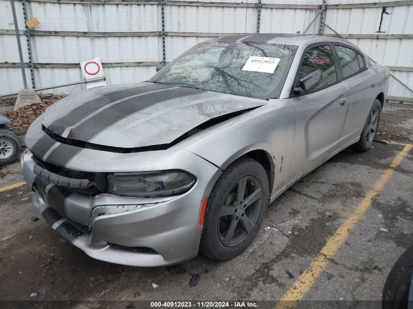 2016 Dodge Charger Sxt VIN: 2C3CDXJG7GH144435 Lot: 40912023