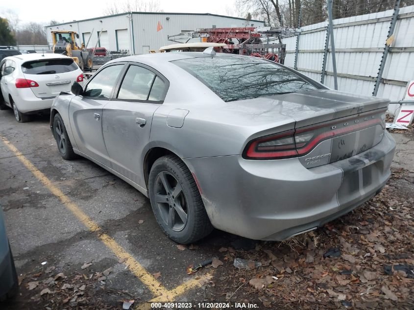 2016 Dodge Charger Sxt VIN: 2C3CDXJG7GH144435 Lot: 40912023