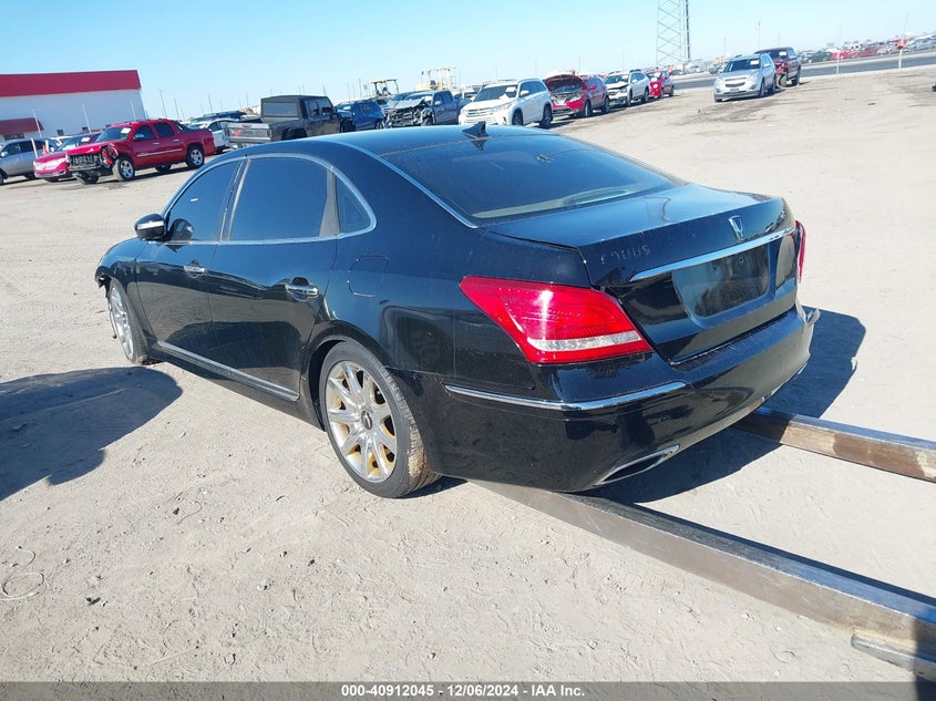 Vin: kmhgh4jf4bu036315, lot: 41401751, hyundai equus ultimate 20113