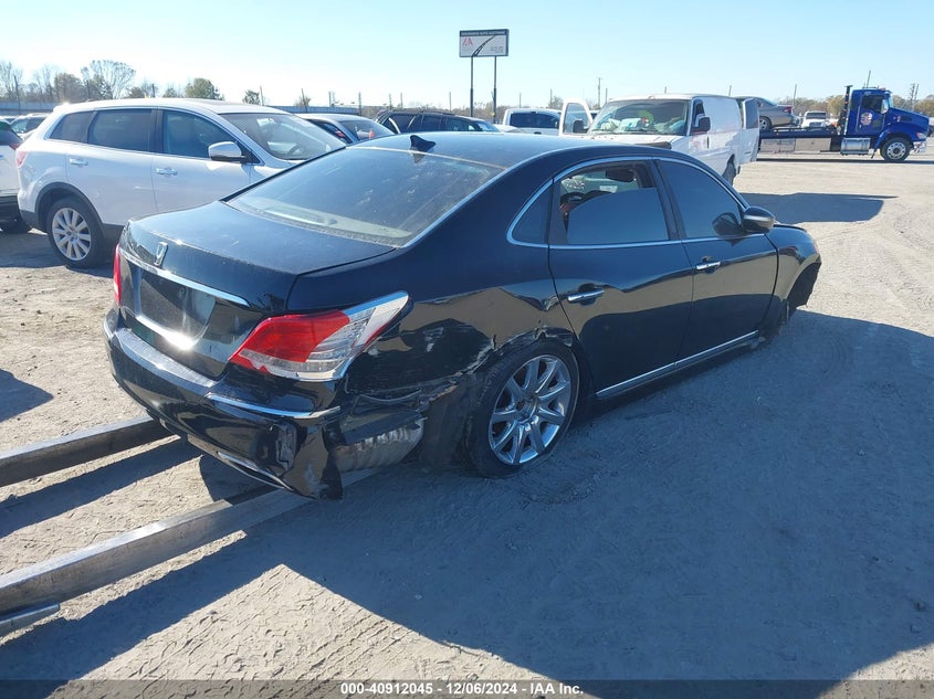 Vin: kmhgh4jf4bu036315, lot: 41401751, hyundai equus ultimate 20114