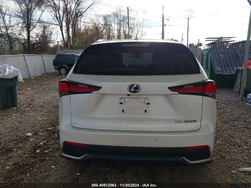 2019 Lexus Nx 300H VIN: JTJBJRBZ0K2125641 Lot: 40912063