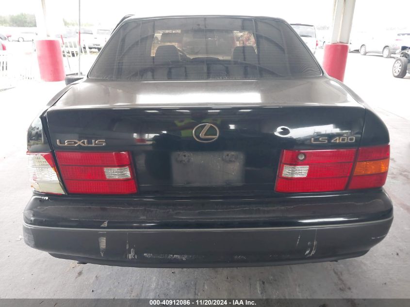 1999 Lexus Ls 400 VIN: JT8BH28F1X0156868 Lot: 40912086