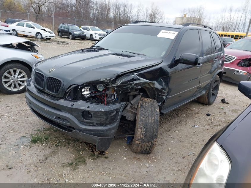 2003 BMW X5 4.6Is VIN: 5UXFB93573LN80557 Lot: 40912090