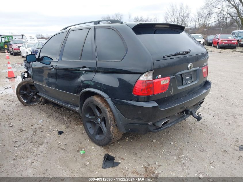 2003 BMW X5 4.6Is VIN: 5UXFB93573LN80557 Lot: 40912090