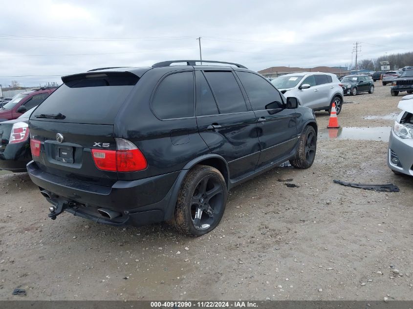 2003 BMW X5 4.6Is VIN: 5UXFB93573LN80557 Lot: 40912090