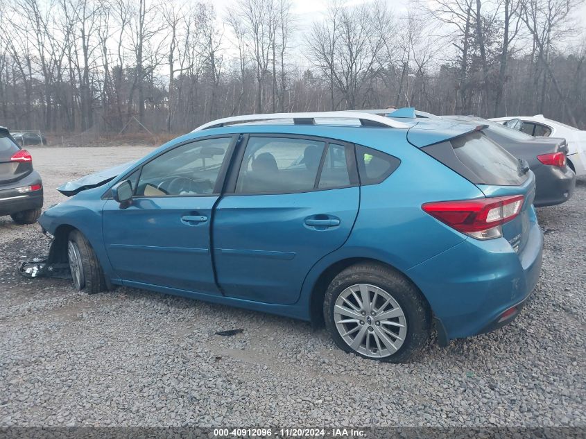 2018 Subaru Impreza 2.0I Premium VIN: 4S3GTAD67J3708174 Lot: 40912096