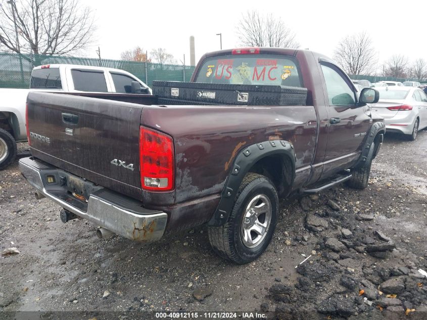 2004 Dodge Ram 1500 St VIN: 1D7HU16D24J191448 Lot: 40912115