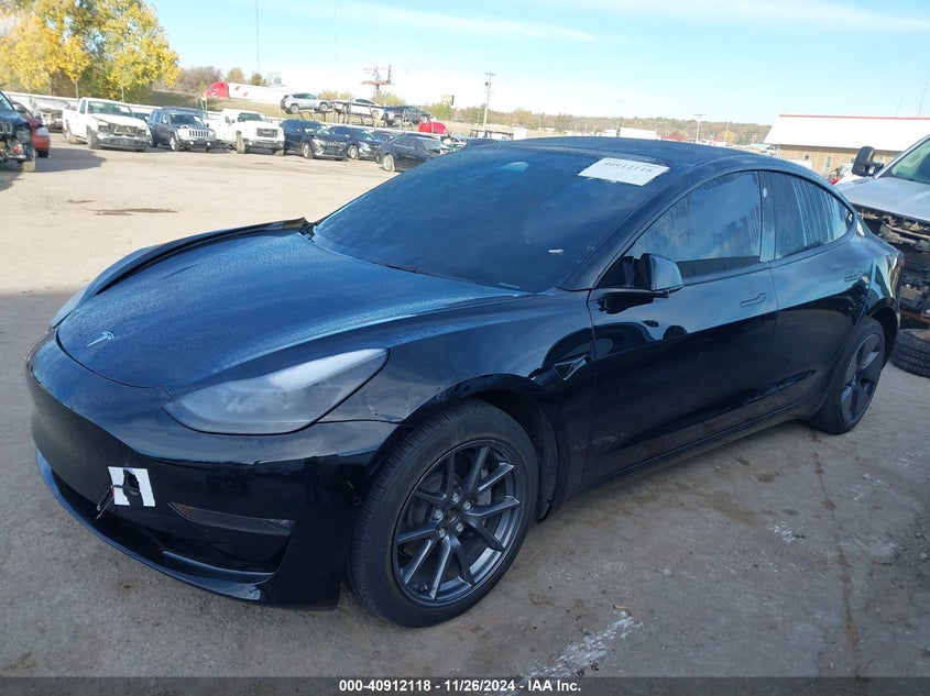2022 TESLA MODEL 3 VIN: 5YJ3E1EB4NF342798
