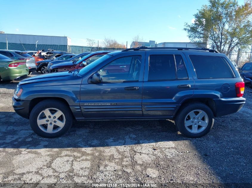 2004 Jeep Grand Cherokee Laredo VIN: 1J8GW48N04C262358 Lot: 40912119