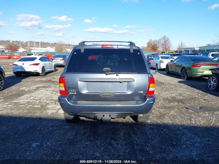 2004 Jeep Grand Cherokee Laredo VIN: 1J8GW48N04C262358 Lot: 40912119