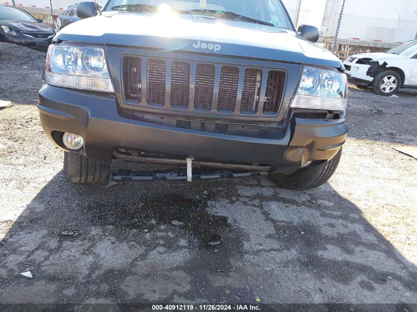 2004 Jeep Grand Cherokee Laredo VIN: 1J8GW48N04C262358 Lot: 40912119