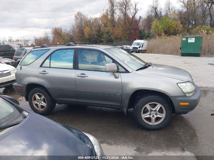 2002 Lexus Rx 300 VIN: JTJHF10UX20237184 Lot: 40912123