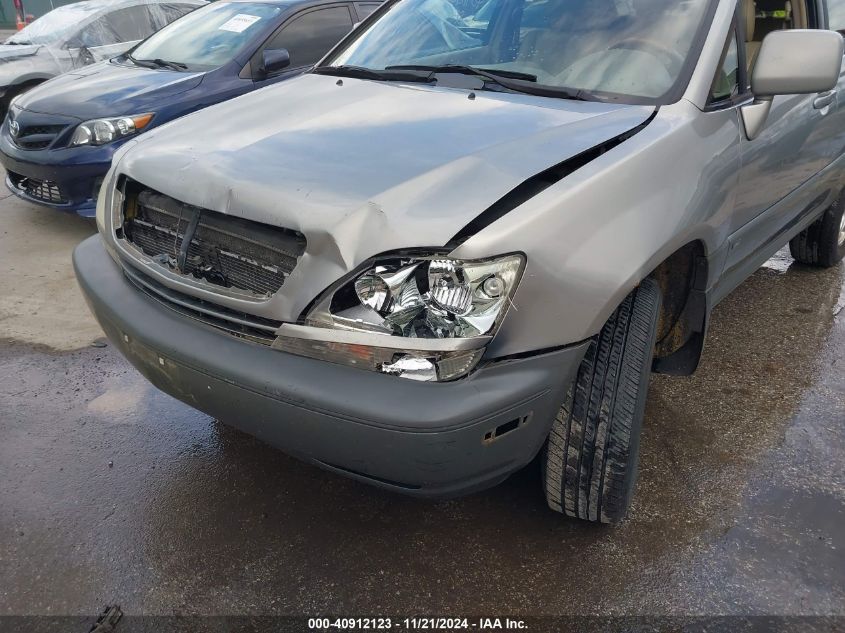 2002 Lexus Rx 300 VIN: JTJHF10UX20237184 Lot: 40912123