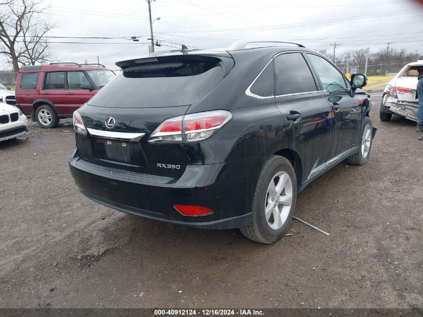 VIN 2T2ZK1BA4DC121375 2013 Lexus RX, 350 no.4