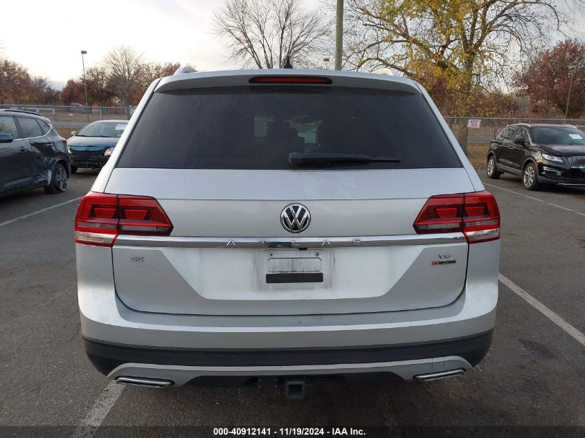 2019 Volkswagen Atlas 3.6L V6 Se W/Technology VIN: 1V2UR2CA6KC569880 Lot: 40912141