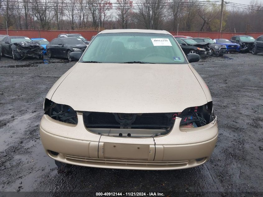 2003 Chevrolet Malibu VIN: 1G1ND52J73M706109 Lot: 40912144